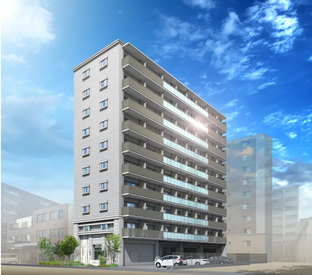 スプランディッド江坂Ⅲ：外観