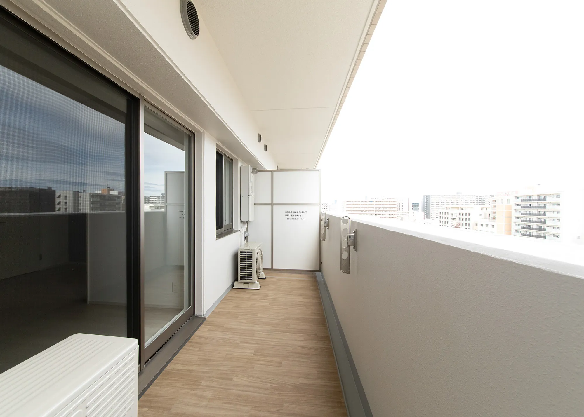 スプランディッド弁天町：C2´タイプ：バルコニー