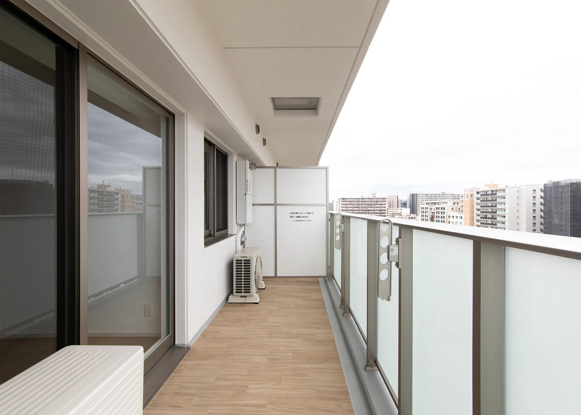 スプランディッド弁天町：C1タイプ：バルコニー