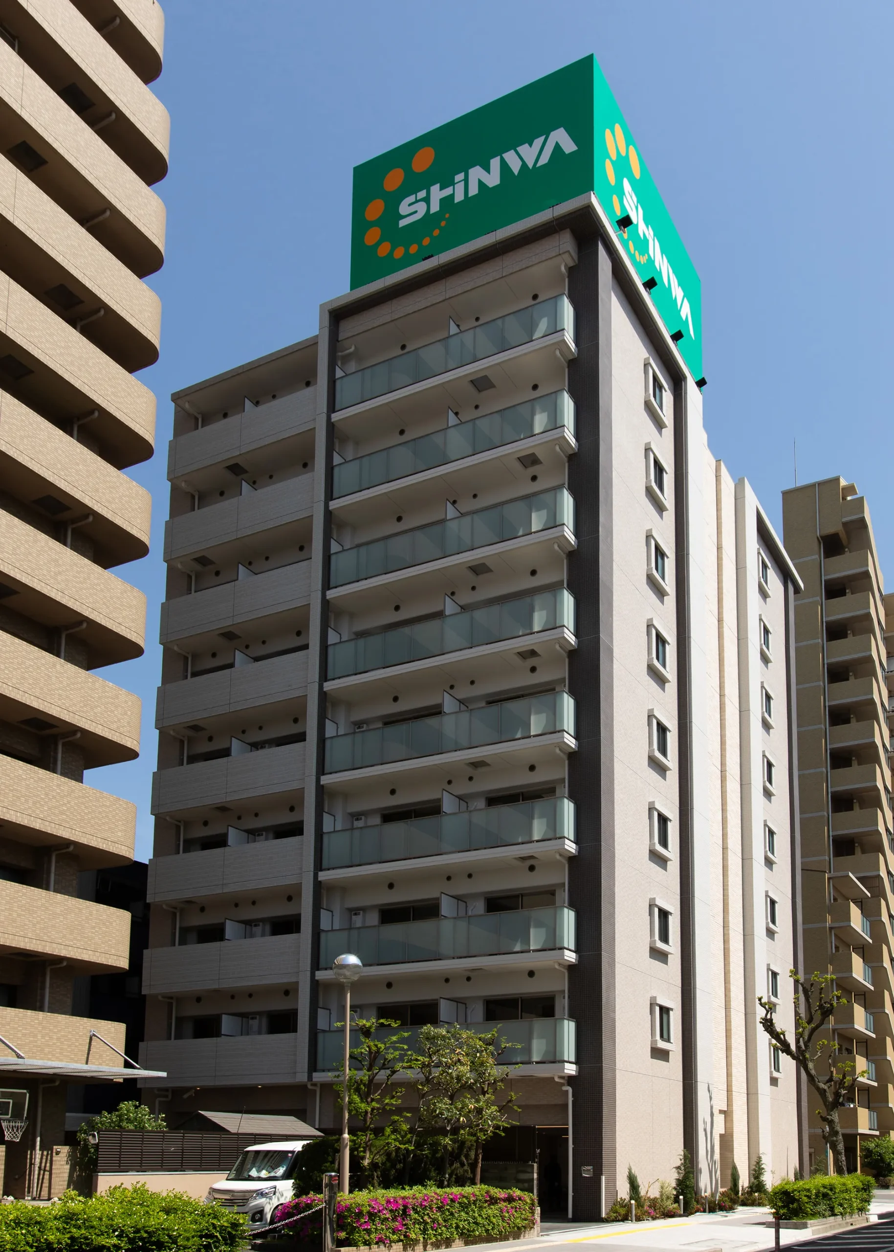 スプランディッド弁天町：北西側外観