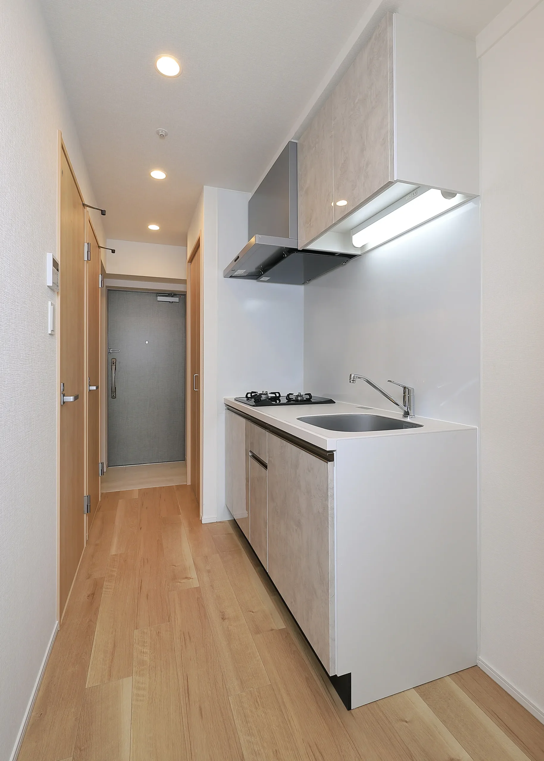 スプランディッドⅧ：奇数階（Cタイプ）：玄関・キッチン