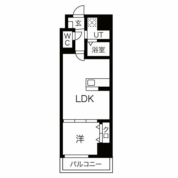 FREEDOM residence堺大小路：間取り図