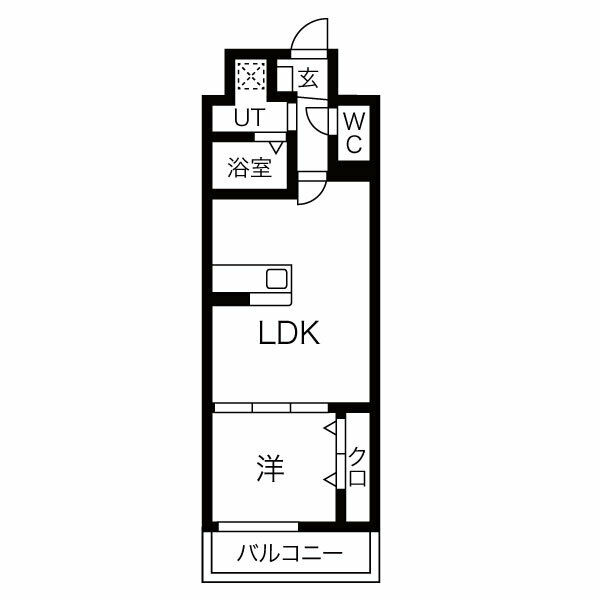 FREEDOM residence堺大小路：間取り図