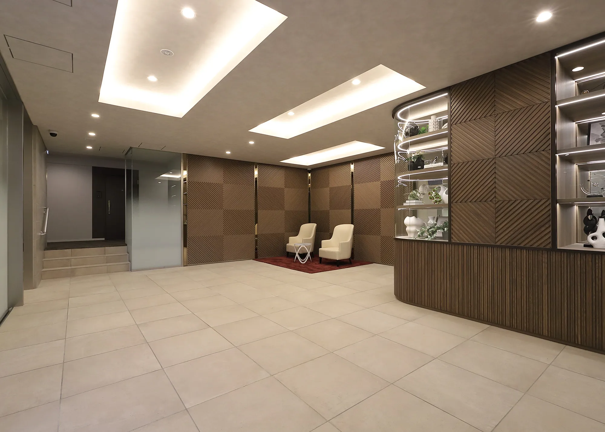 スプランディッド茨木天王：エントランスホール