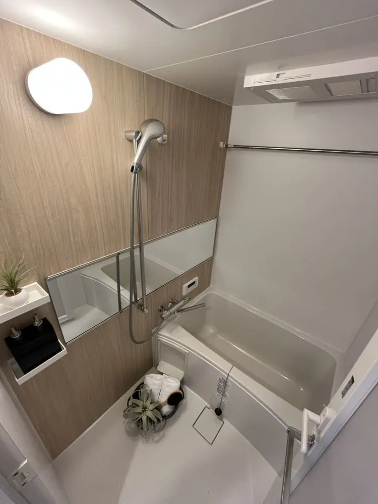 THE MUSIC COURT：モデルルーム（2K・411号室）浴室