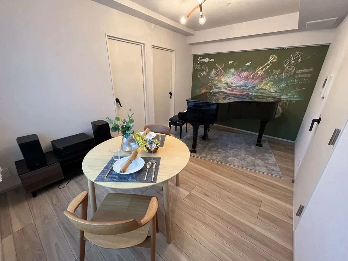 THE MUSIC COURT：モデルルーム（防音室・314号室）