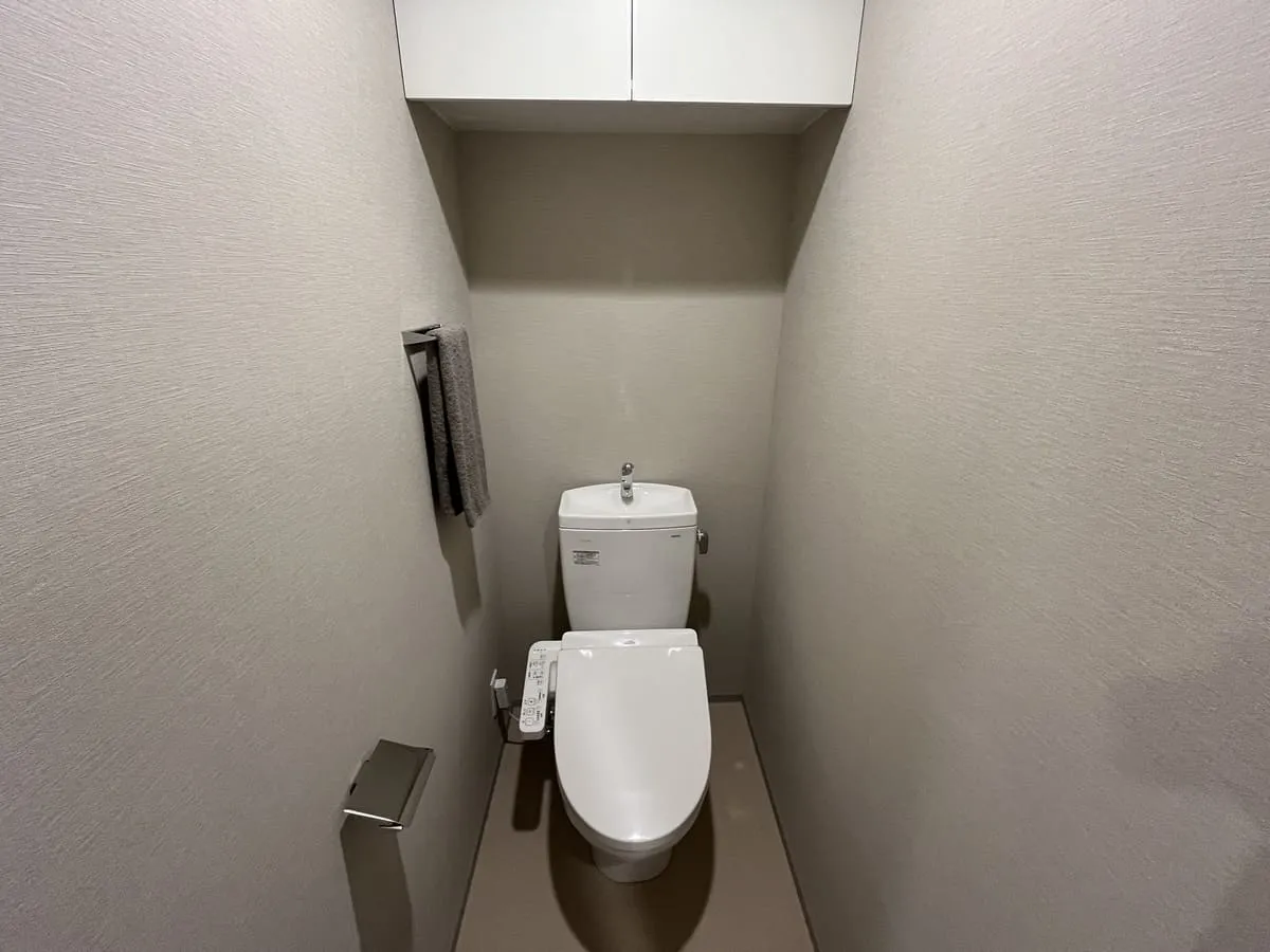 THE MUSIC COURT：モデルルーム（トイレ・306号室）