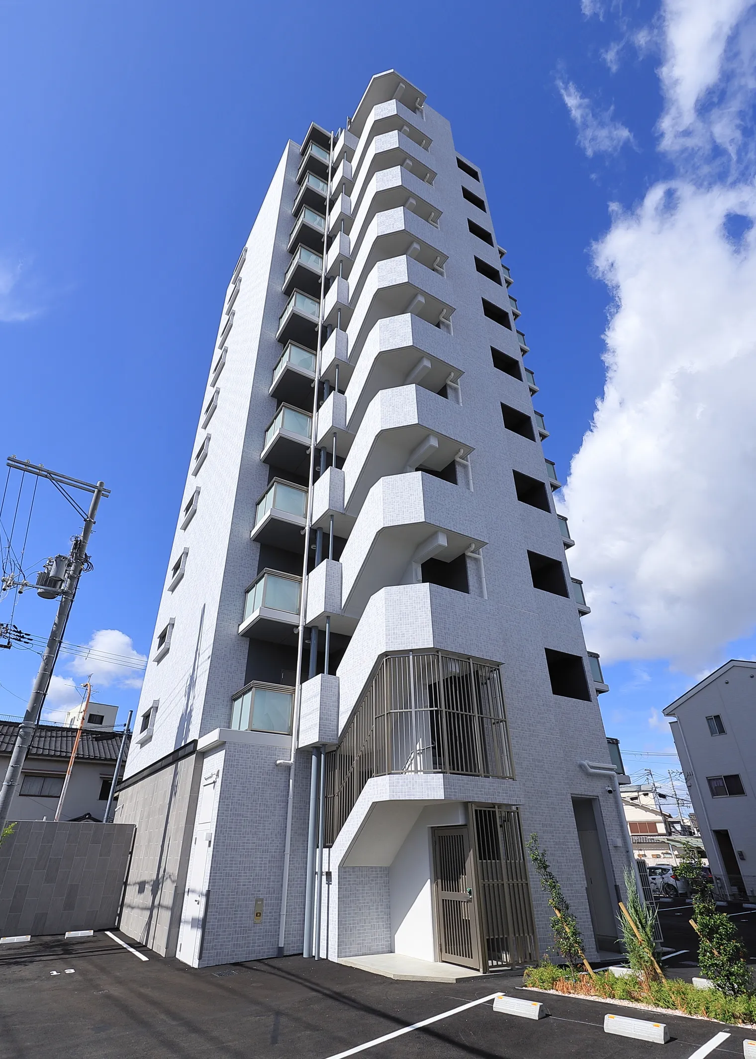 LA GRACE SENBAYASHI：北東側外観