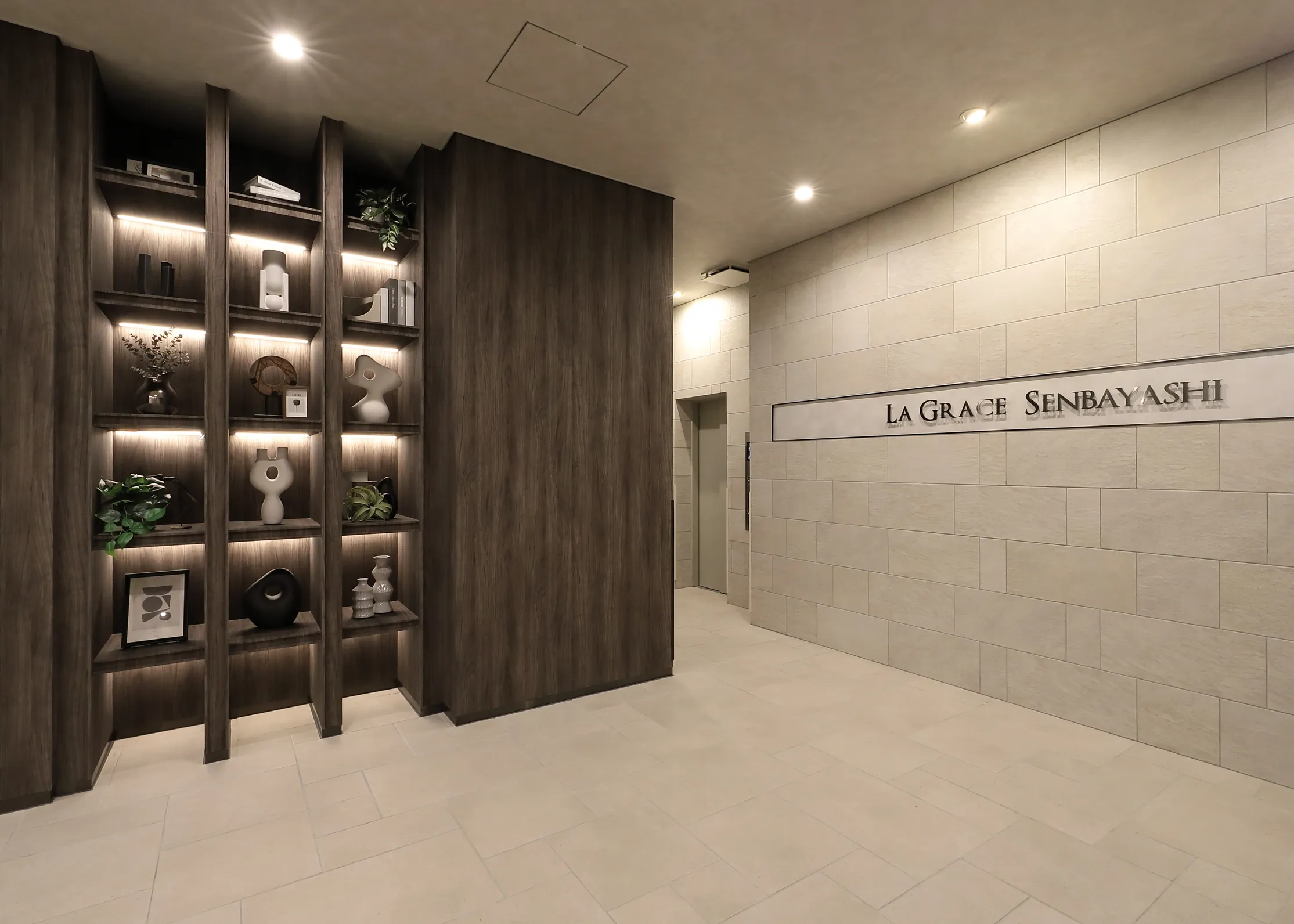 LA GRACE SENBAYASHI：エントランスホール