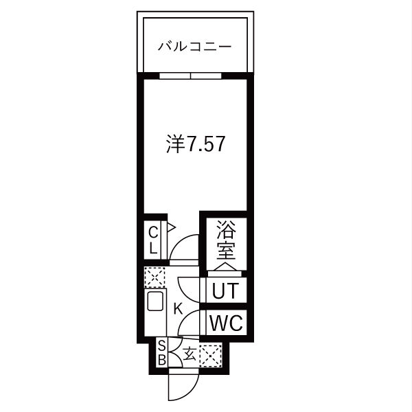ロイス茨木奈良町：間取図（Dタイプ）