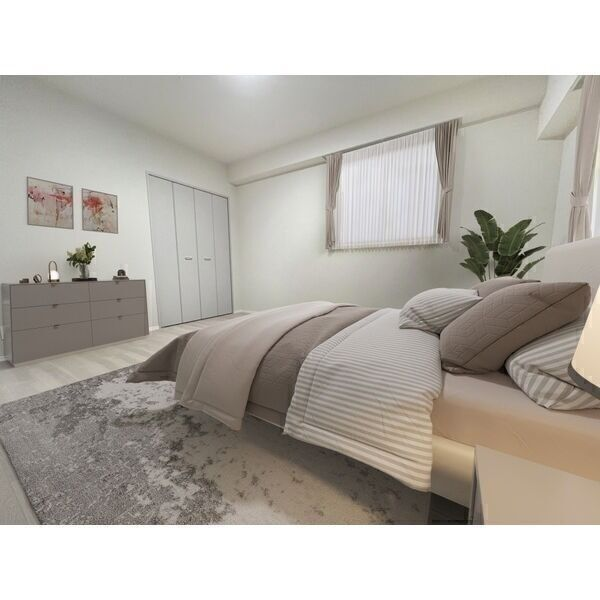  スプランディッド上野North：寝室